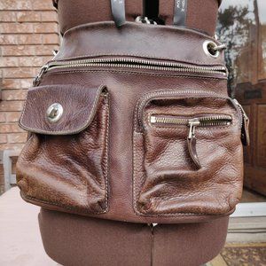 Roots Leather Village Bag